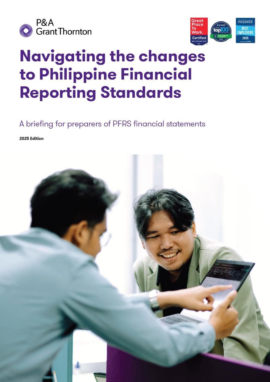 Navigating the changes to Philippine FRS 2025