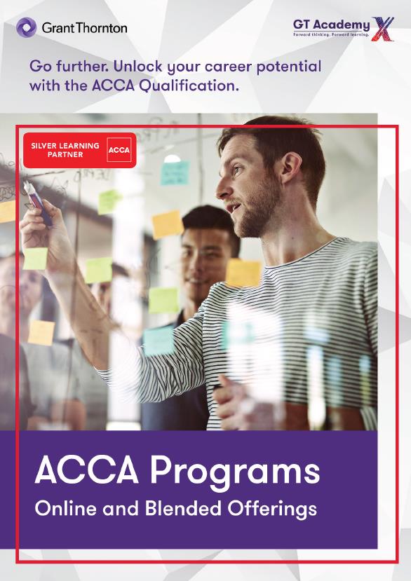 ACCA Programs Online and Blended Offerings