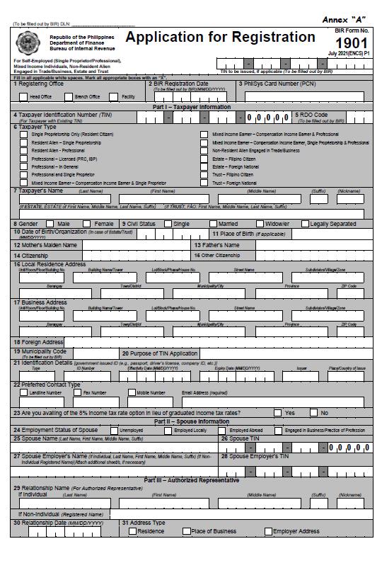 Enhanced BIR registration forms now available Grant Thornton