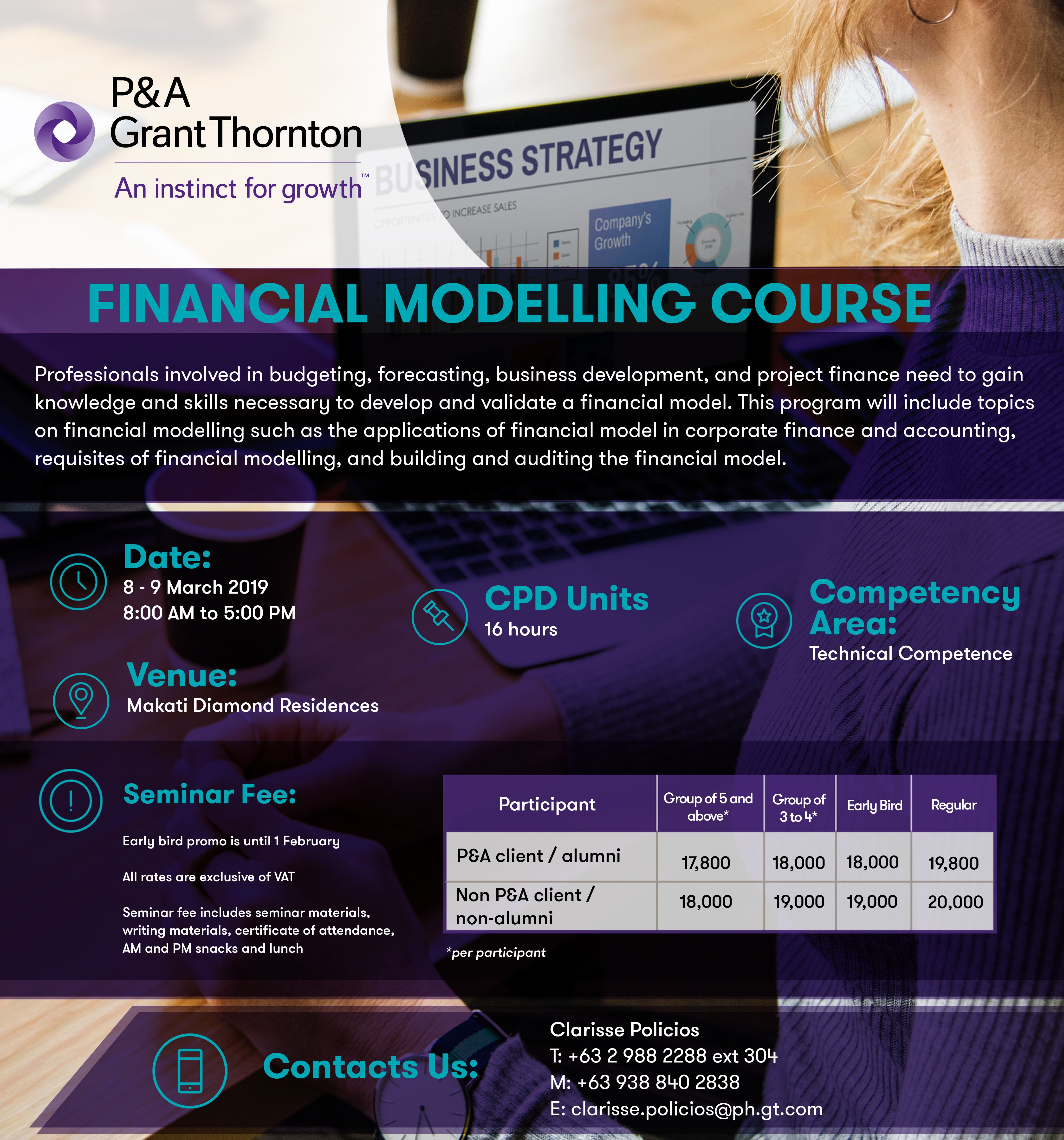 Financial Modelling Course | Grant Thornton