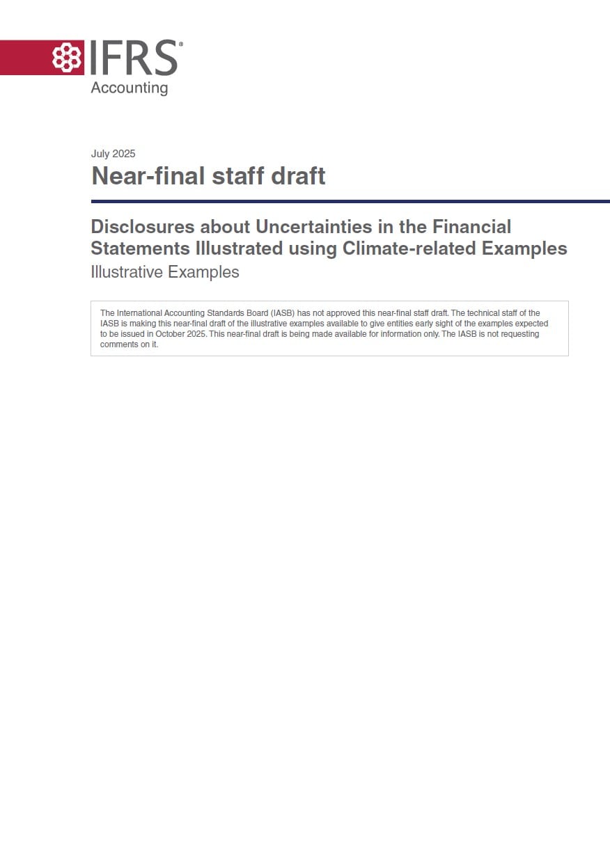 Climate Related Examples July 2025