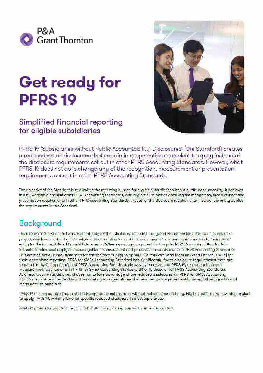 Get Ready for PFRS 19