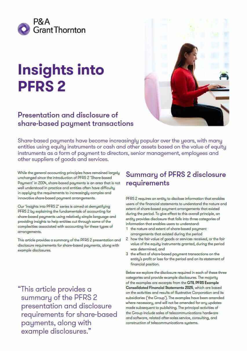 Insights into PFRS 2
